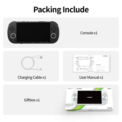 Trimui Smart Pro S – Portable Retro Game Console | CrossMix OS 256GB Bundle